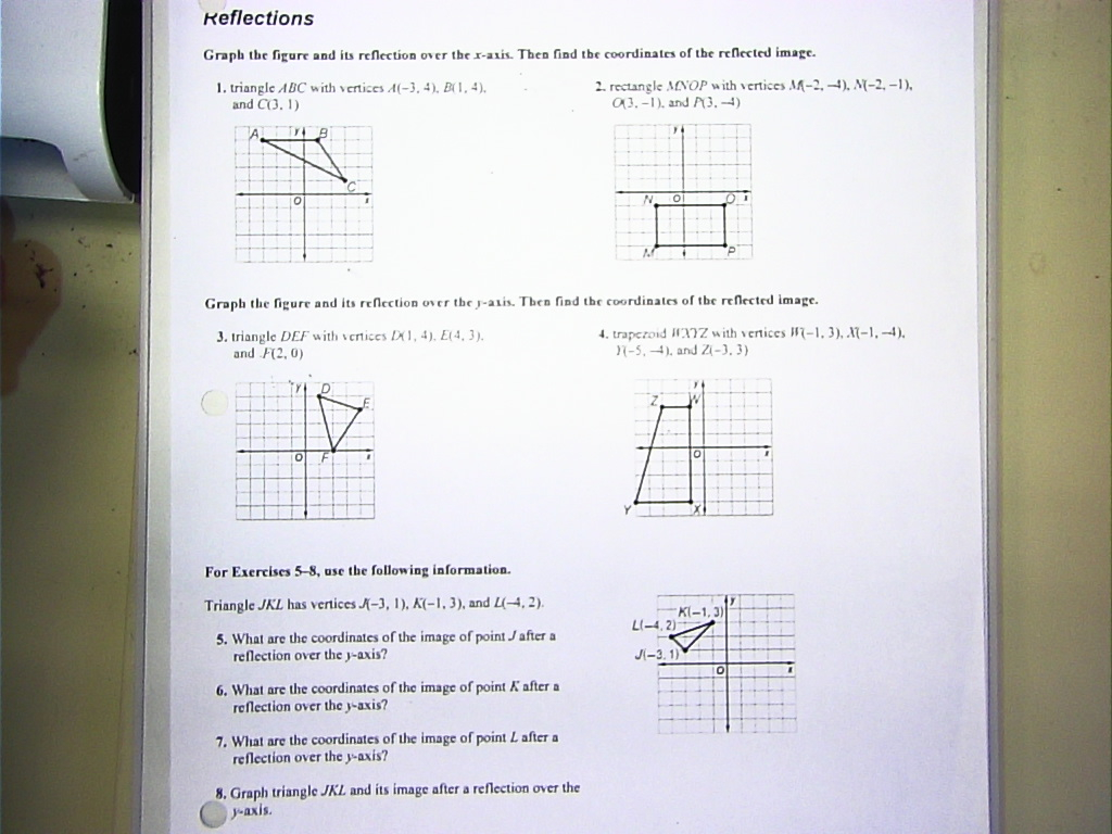 Unit 1 Worksheets Mrs Owens Mathematics Class