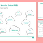 What Are Positive And Negative Coping Skills Worksheet