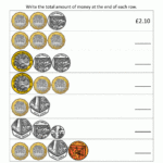 Year 3 Money Worksheets To 5