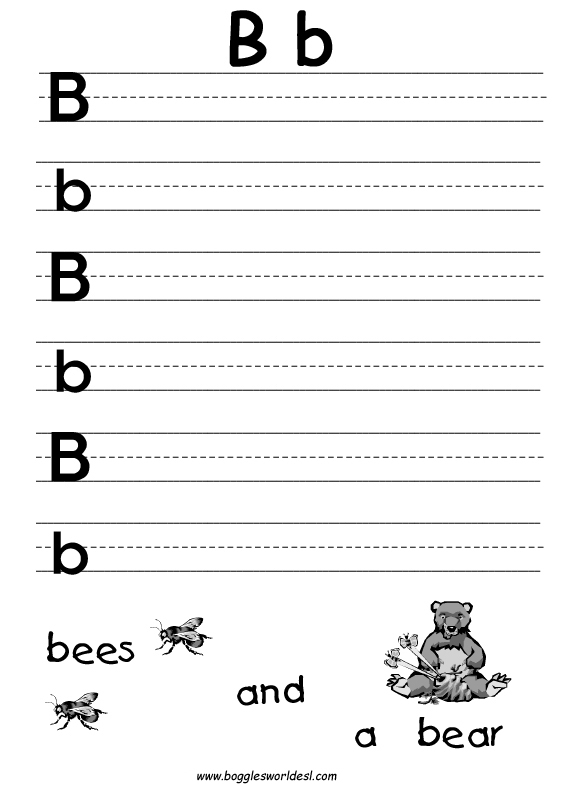 17 Bird B Worksheet For Preschool Worksheeto