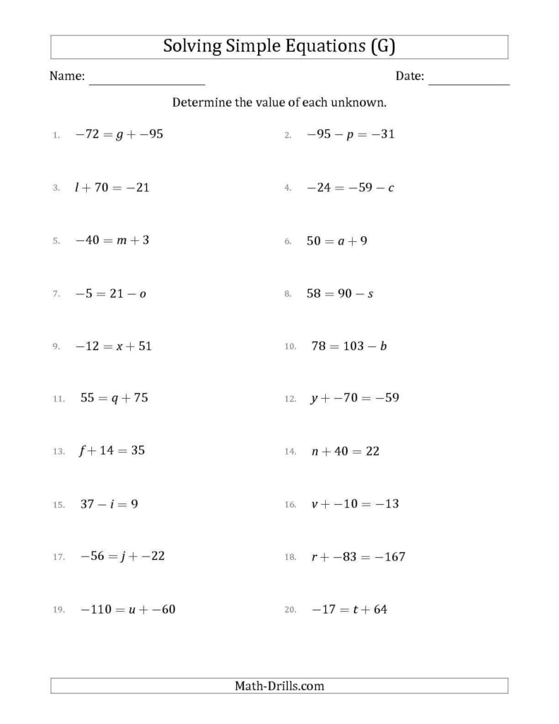 30 Absolute Value Worksheet Pdf Education Template