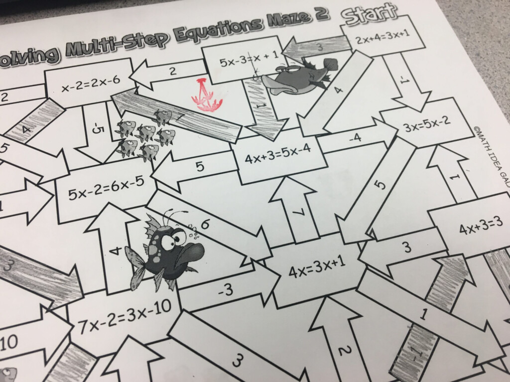 30 Two Step Equations Worksheet Pdf Education Template