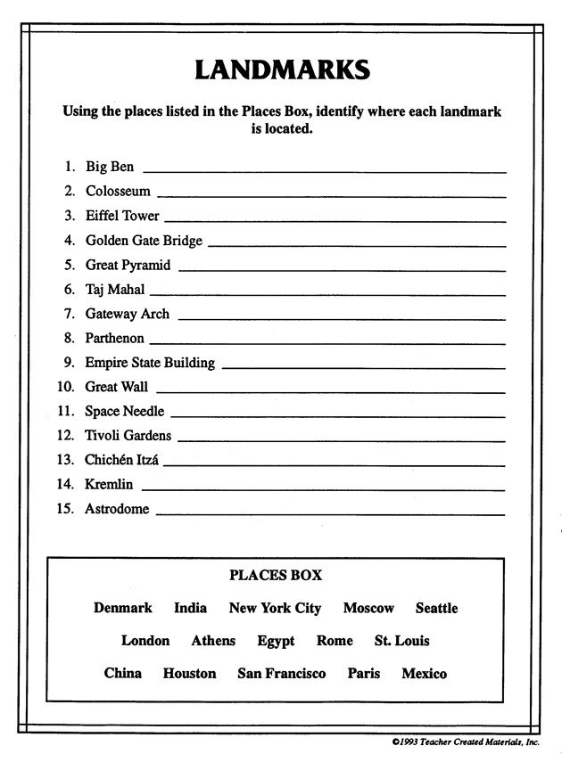 6th Grade Social Studies Worksheets With Answer Key Vegan Divas NYC