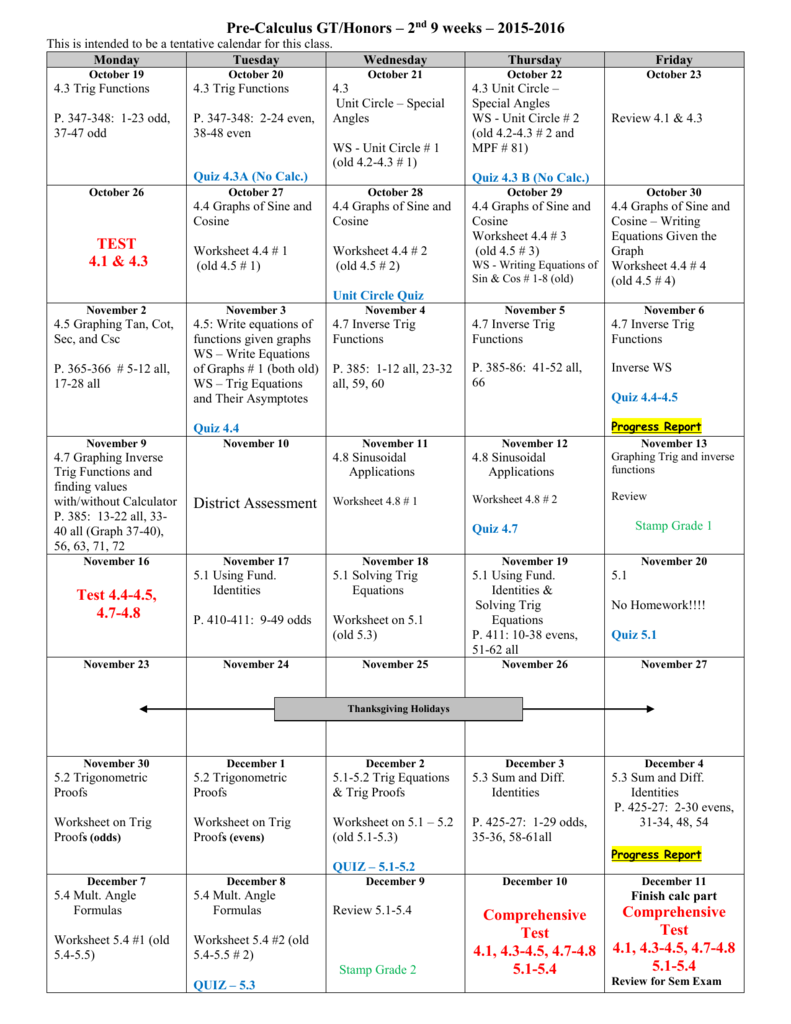 7 5 Practice Worksheet Solving Trigonometric Equations Answers