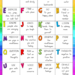 A To Z Of Coping Skills ELSA Support Coping Strategies Kids