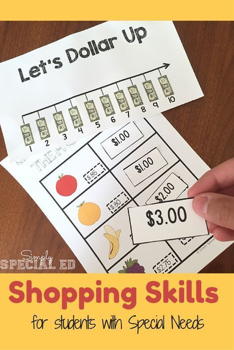 Are You Teaching Shopping Life Skills To Your Students With Special 