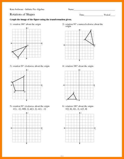 Awesome Rotations Worksheet 8th Grade Goal Keeping Intelligence