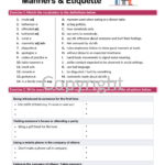 Being Polite Worksheet Archives TEFL Lessons Tefllessons