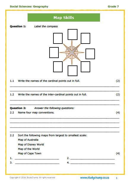 Best Geography Worksheets Year 7 Goal Keeping Intelligence