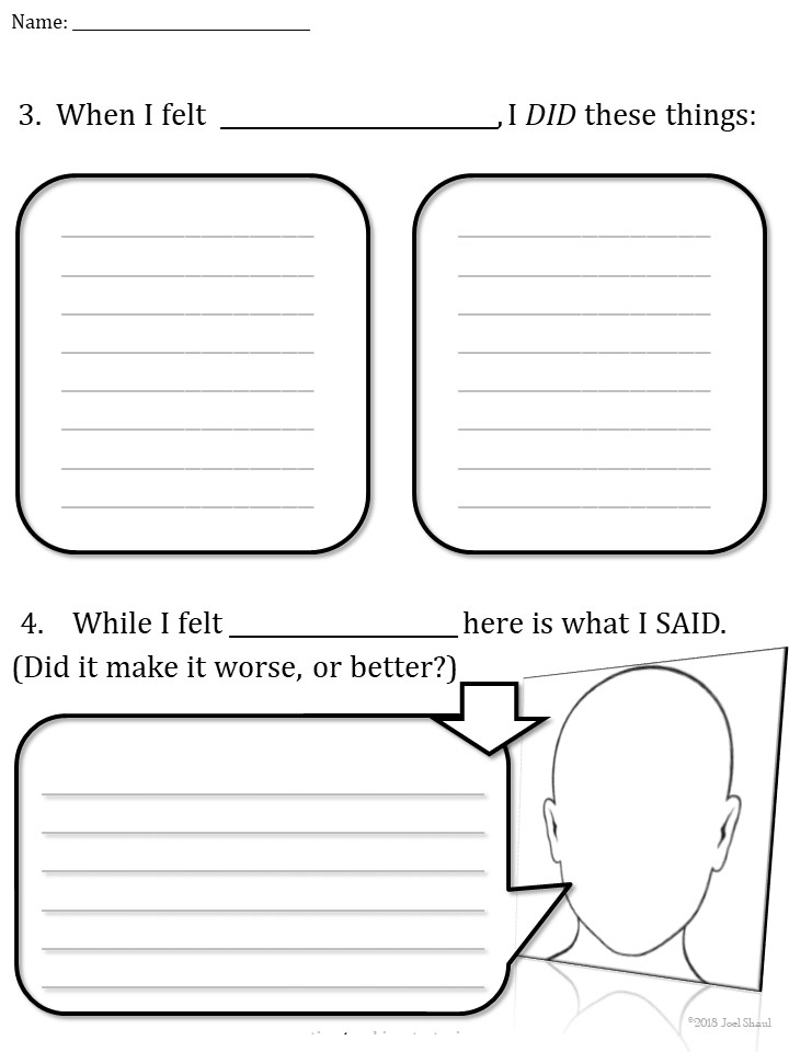 CBT Emotion Worksheets Links To Each Worksheet Series Autism 