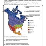 Climate Map Worksheet Have Fun Teaching Map Worksheets Have Fun