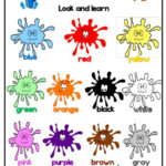 Colours Pictionary 2nd Grade Worksheets 2 Sinif Ingilizce Calisma