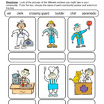 Community Helper Tools Worksheet 1