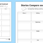 Comparing Two Stories Worksheet Nidecmege