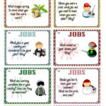 Conversation Starter Cards Jobs Speaking Skills Practice For