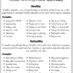 Coping Skills Worksheets For Teens Worksheets Master