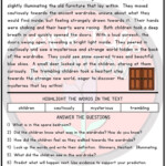 Draw Conclusions Worksheet 4th Grade Reading Comprehension Worksheets