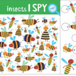 Find The Bees Visual Discrimination Activity Growing Play