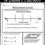 Free Fifth Grade Measurement Data Printable Can Be Used As Daily