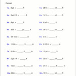 Free Grade 4 Measuring Worksheets Measurement Worksheets Algebra