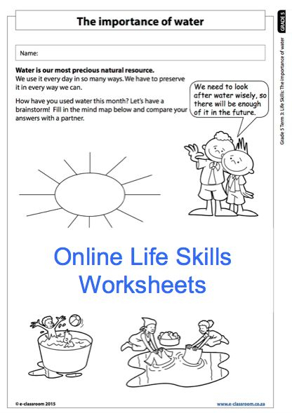 Free Life Skills Worksheets For Special Needs Students Pdf 