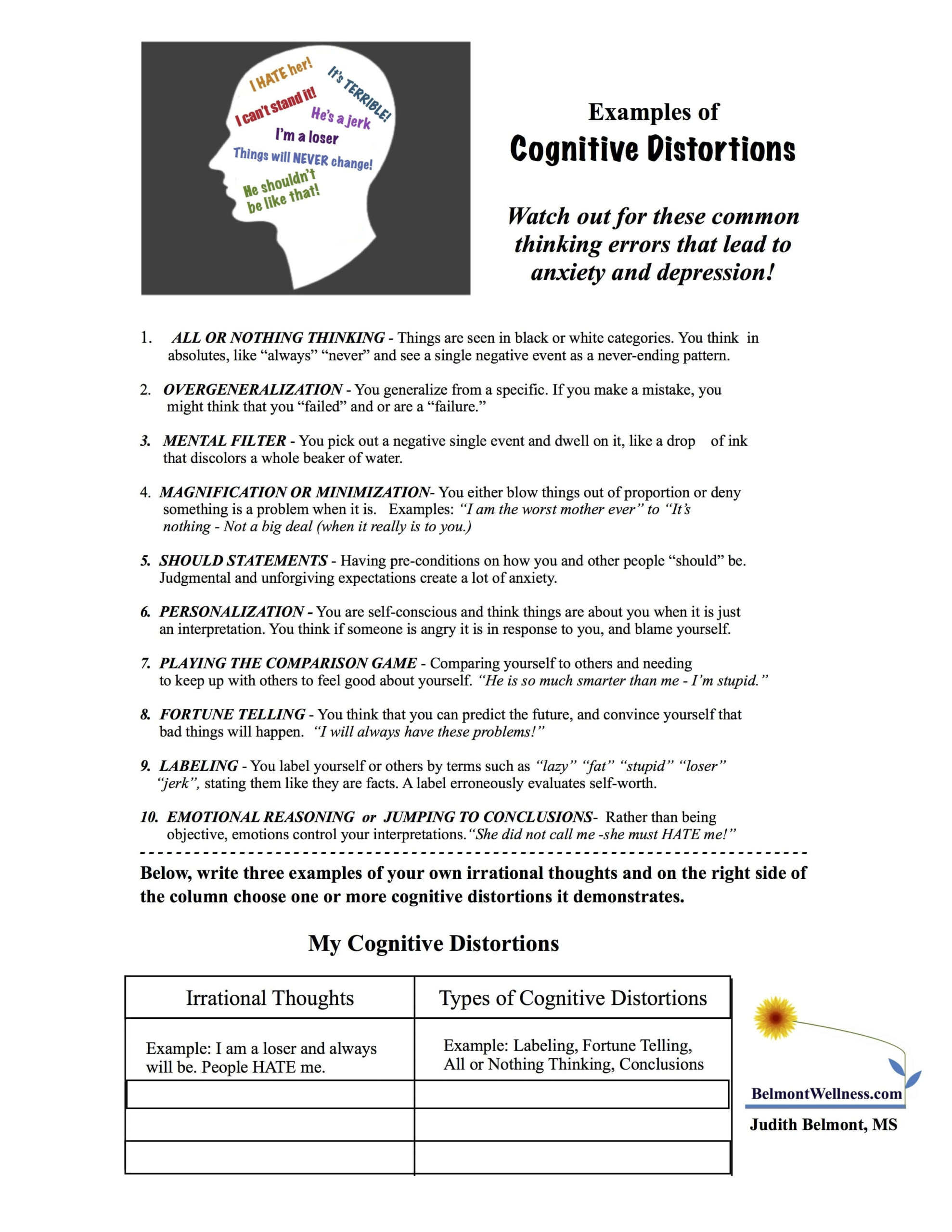 Coping Skills Worksheet Substance Use SkillsWorksheets