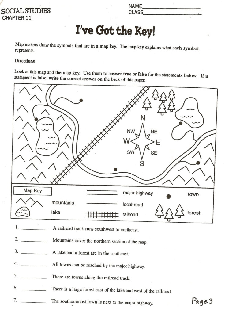 Free Printable Worksheets For 2Nd Grade Social Studies Free Printable