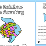 FREE Themed Scales Counting Worksheet To Support Teaching On Rainbow