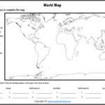 Geography Worksheets Countries Continents Maps EasyTeaching