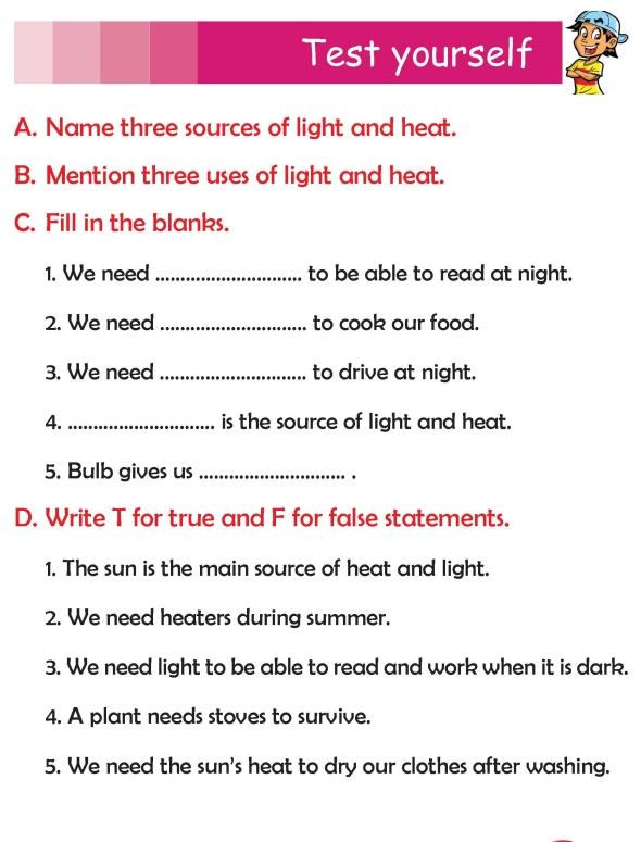 Grade 2 Science Lesson 14 Heat And Light Sources And Uses Primary 