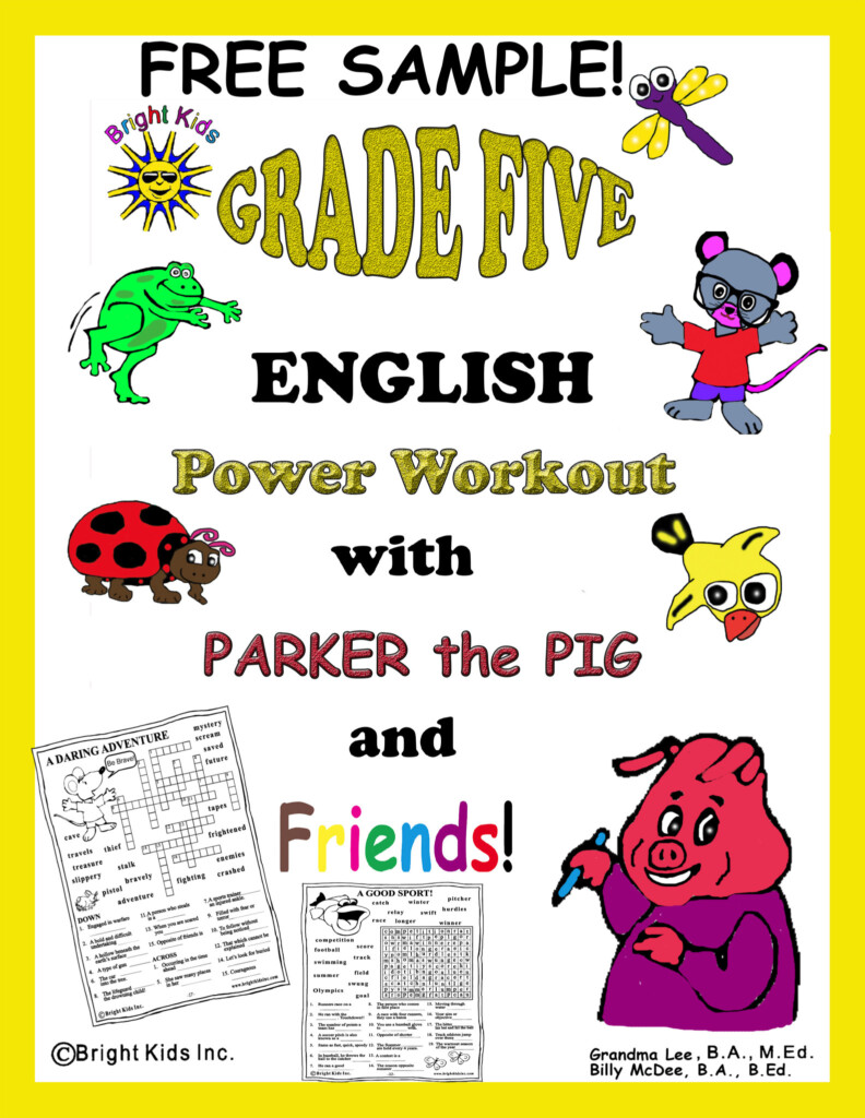 Grade 5 English Word Power Workout FREE SAMPLE 