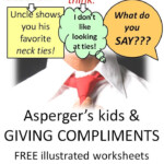Helping Kids With Asperger s To Give Compliments Worksheets For Social