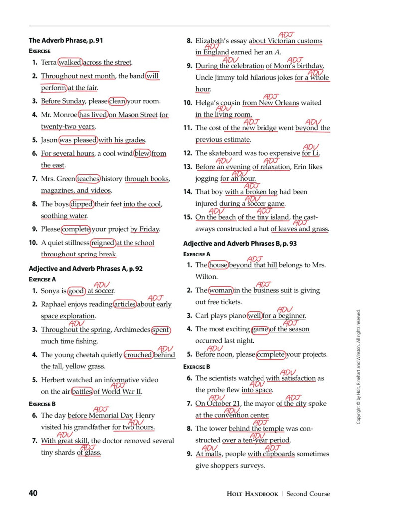 Holt Rinehart And Winston History Worksheet Answers Nidecmege