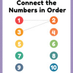 Join The Numbers 1 To 10 For Preschool Free Printable PDF
