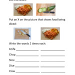 Knife Safety Worksheet 1 Worksheet