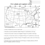 Latitude And Longitude Worksheets For 6th Grade Thekidsworksheet