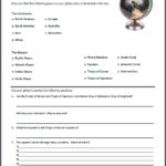 Maps And The Globe Worksheet Packet For 1st 3rd Graders Mamas