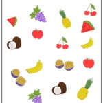 Match The Fruit Worksheet Worksheet For Preschoolers Mummaworld