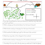 Parts Of A Map Worksheet 5th Grade Map Skills Map Worksheets Map