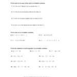 Practice 3 6 Absolute Value Equations And Inequalities Answer Key