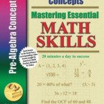 Pre Algebra Concepts Mastering Essential Math Skills if Gte Mso