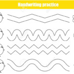 Prewriting Skills Preschool Worksheet And Tracing Practice Sheets