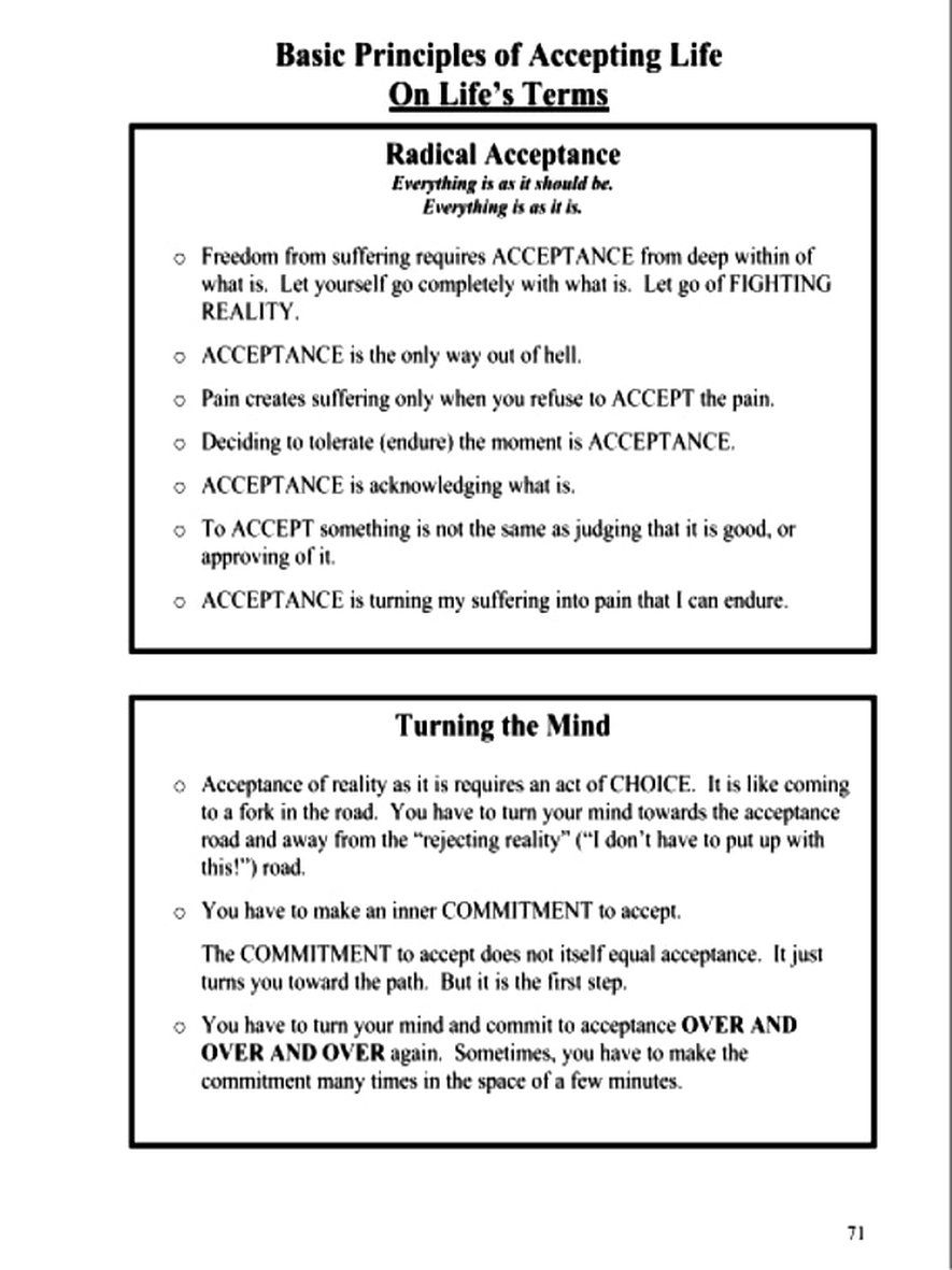 Dbt Skills Worksheets Pdf