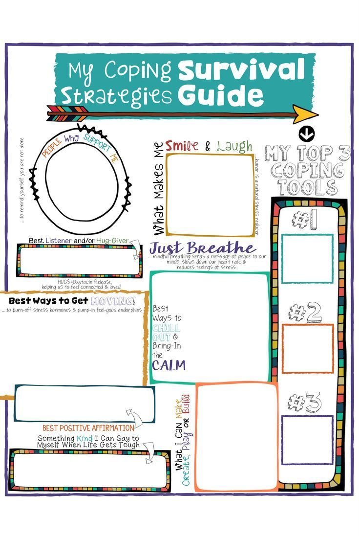 Healthy And Unhealthy Coping Skills Worksheet - SkillsWorksheets.com