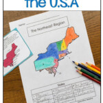 Regions Of The United States Map Activities BUNDLE Map Activities
