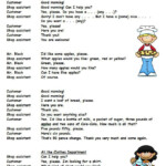 Shops And Shopping Adjective Words Clothes Worksheet Learn English