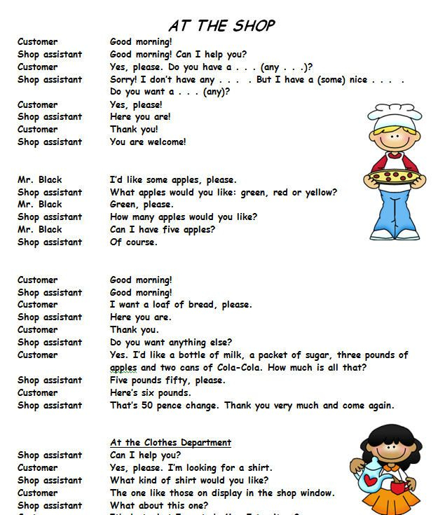Shops And Shopping Adjective Words Clothes Worksheet Learn English