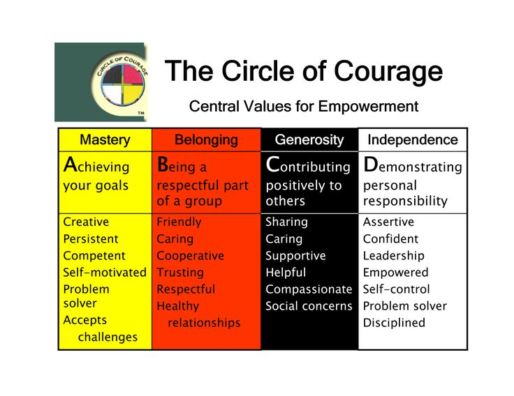 The Circle Of Courage PDF Circle Of Courage Indigenous Education 