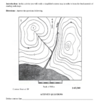 Topographic Map Reading Practice Worksheet A Worksheet Blog