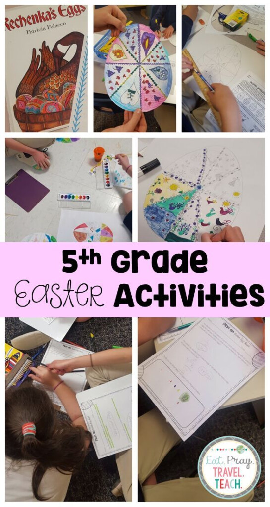Upper Elementary Easter Activities 5th Grade Activities Easter 